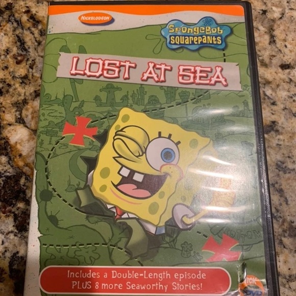SpongeBob SquarePants: Lost At Sea DVD - Picture 1 of 2